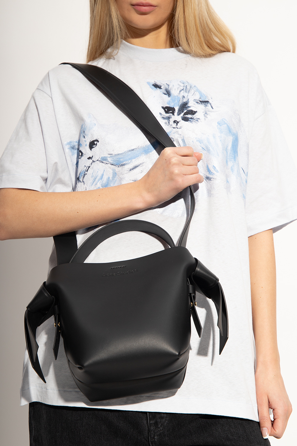 Acne Studios 'Musubi Mini' leather shoulder bag | Women's Bags